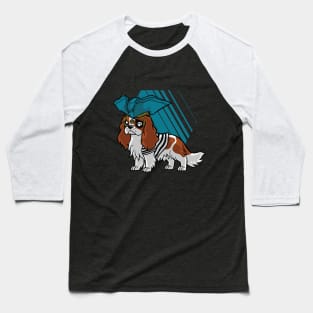 Cavalier King Charles Pirate Baseball T-Shirt